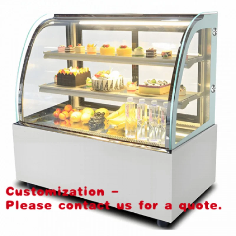 

Customize.Commercial Single Temperature Marble-cooled Refrigerated Display Cabinet Cake Display Refrigeration Cake Shop