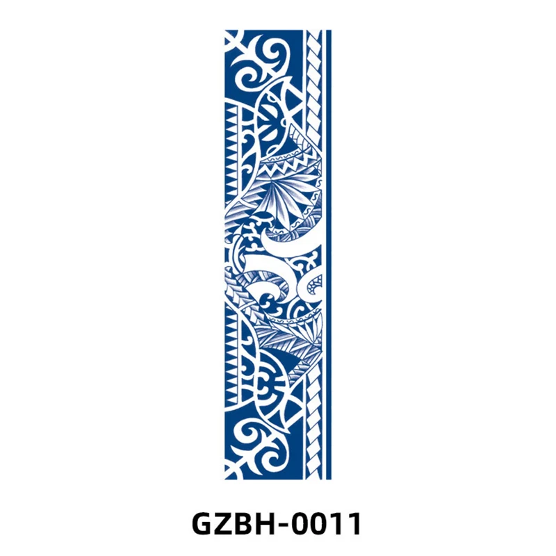 ปลอกแขนกันน้ำสติกเกอร์รอยสักรอยสักชั่วคราวสำหรับผู้ชายเอวปลอมรอยสักลายเท้าสำหรับผู้หญิงผู้หญิง