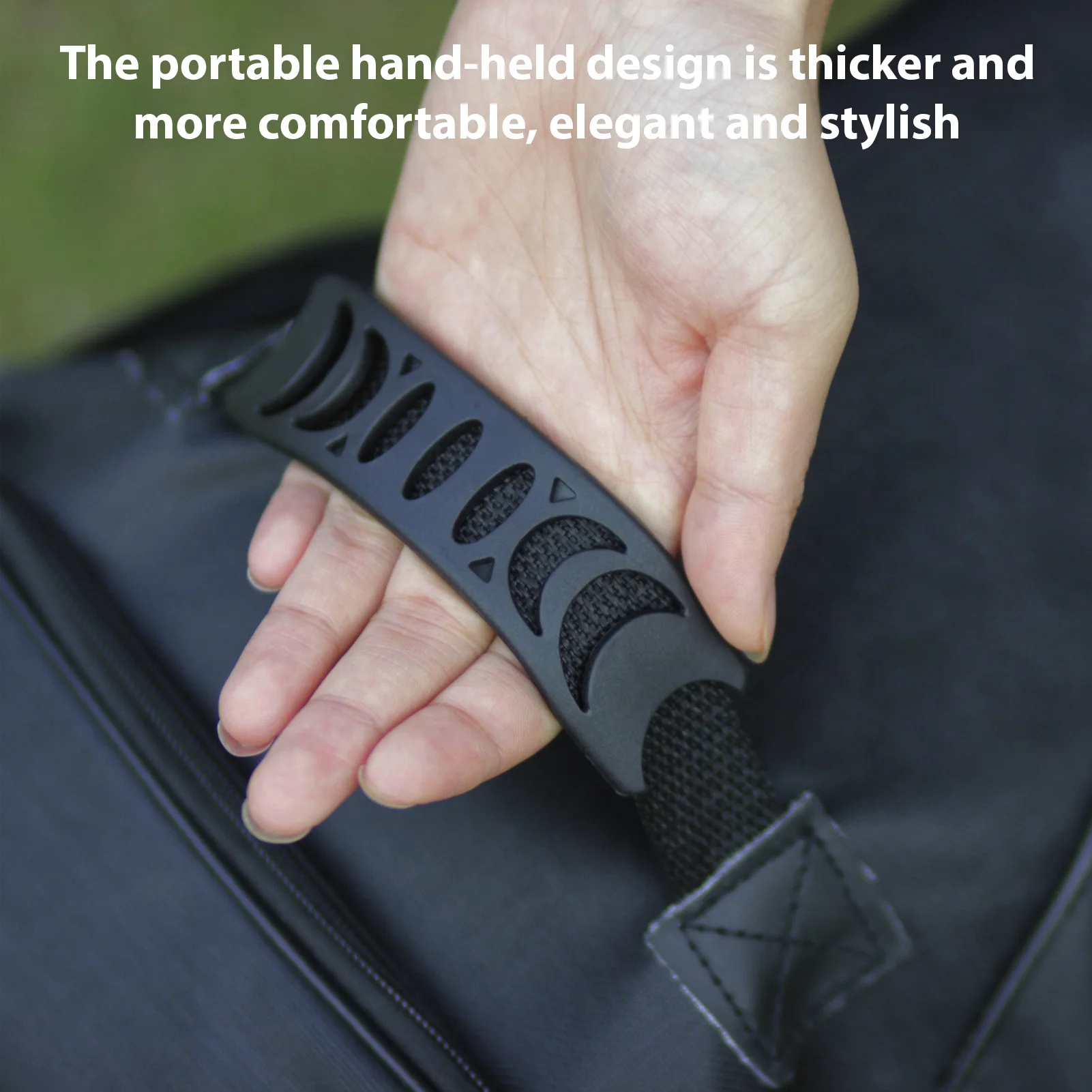 IRIN Gitarrentasche, 600D, wasserdichter Oxford-Rucksack, leichte Gitarren-Aufbewahrungstasche mit ergonomischen Stammen, großes Fassungsvermögen für 38–39 I