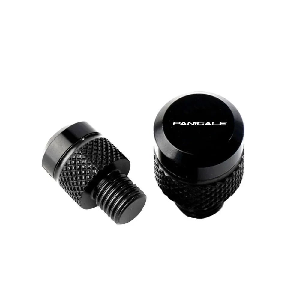 For Ducati Panigale 899 959 1299 1199 S R G V4 KN Motorcycle M10*1.25 Aluminum Screws Bolts Mirror Hole Plugs Cap