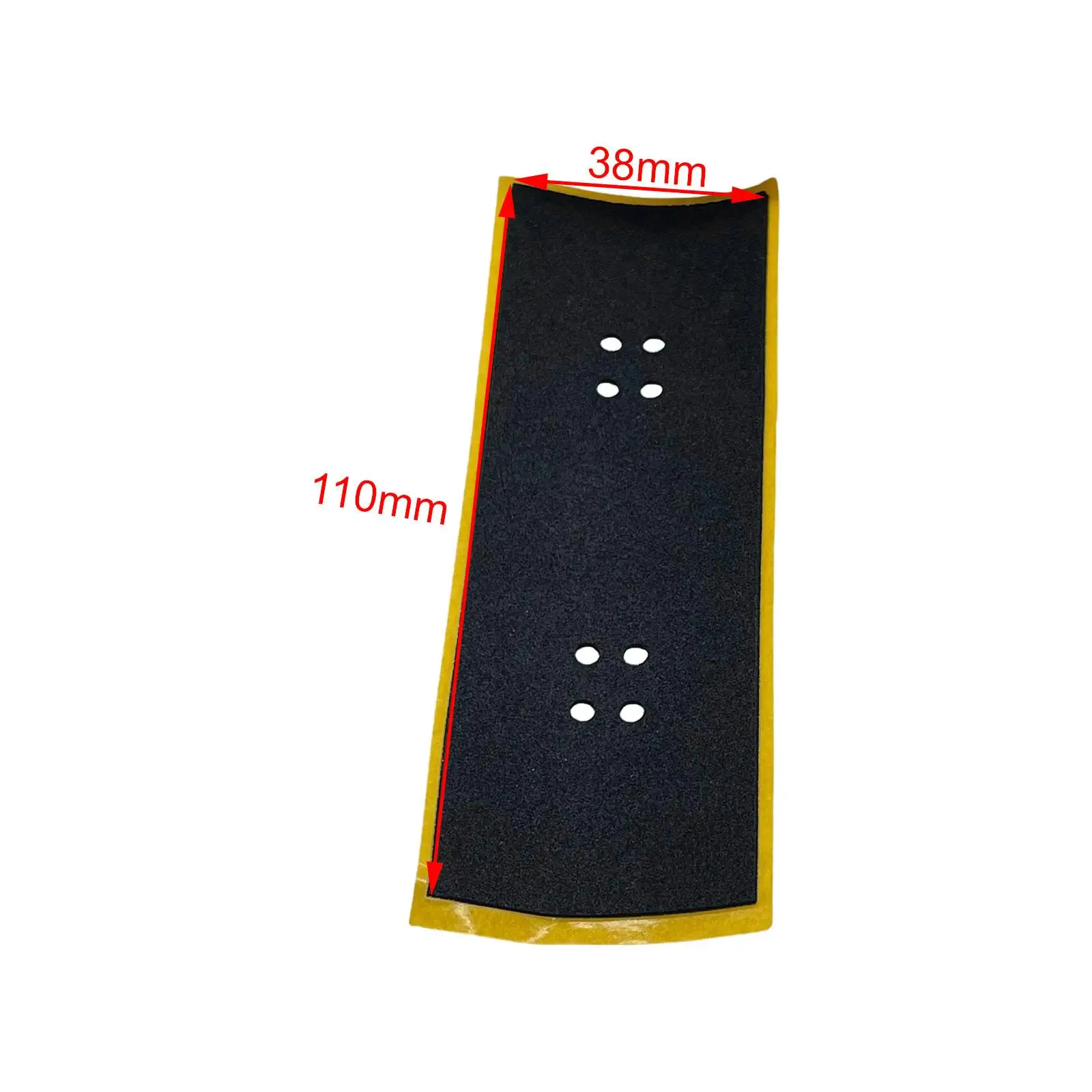 6Pcs Fingerboard Grip Tape Adhesive Replaces for Finger Skateboard