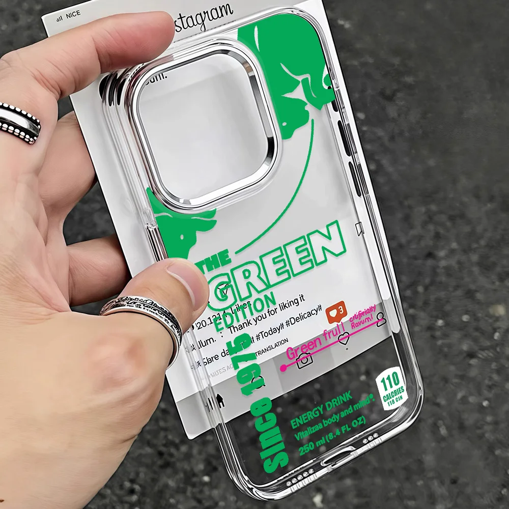 Fashion B-bulles Energy Design Phone Case For IPhone 17 16e 16 15 14 13 12 11 Mini Pro Max X XR XSMAX 8 7 Air Plus Soft Cover - náhled 4