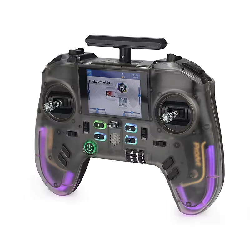 FLYSKY ProArt PA01 18CH RC Transmitter 2.4GHz IPS Color Screen AFHDS3/ELRS Dual Protocol EdgeTX for FPV Racing