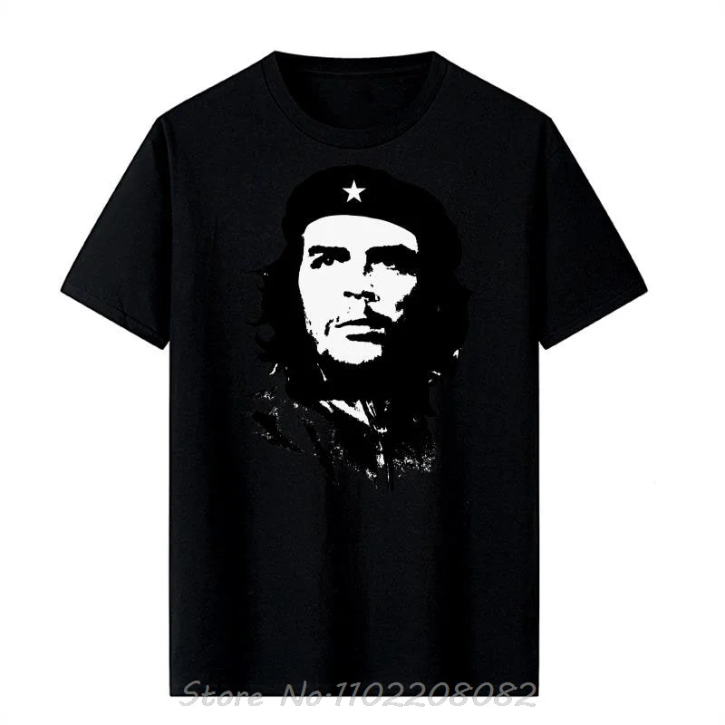 Che Guevara Revolution Printed Men T-shirt Casual O-neck T Shirt Men Clothing Fashion Oversized Streetwear Cotton Tshirt