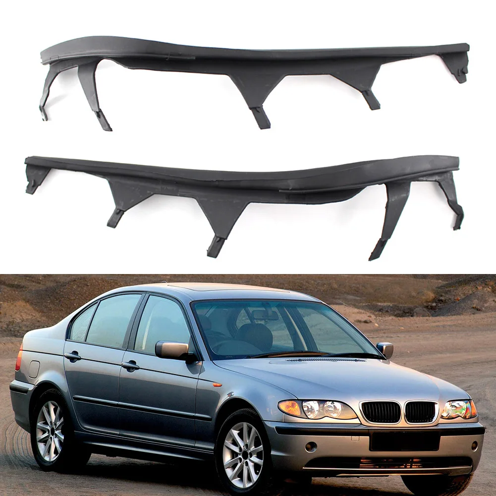 1Pcs Car Upper Headlight Lamp Cover Strip Trim Left/Right For BMW 3 Series E46 325i 330i 4 Door 2002 2003 2004 2005 63126921859