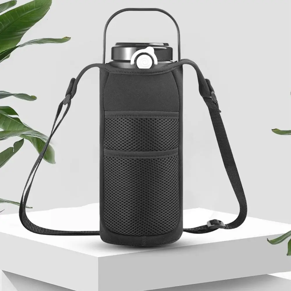 

Waterproof Water Bottle Carrier Bag Heat Insulated Portable Cup Sleeve Pouch with Strap Protective Cover Thermos Cup Sleeve