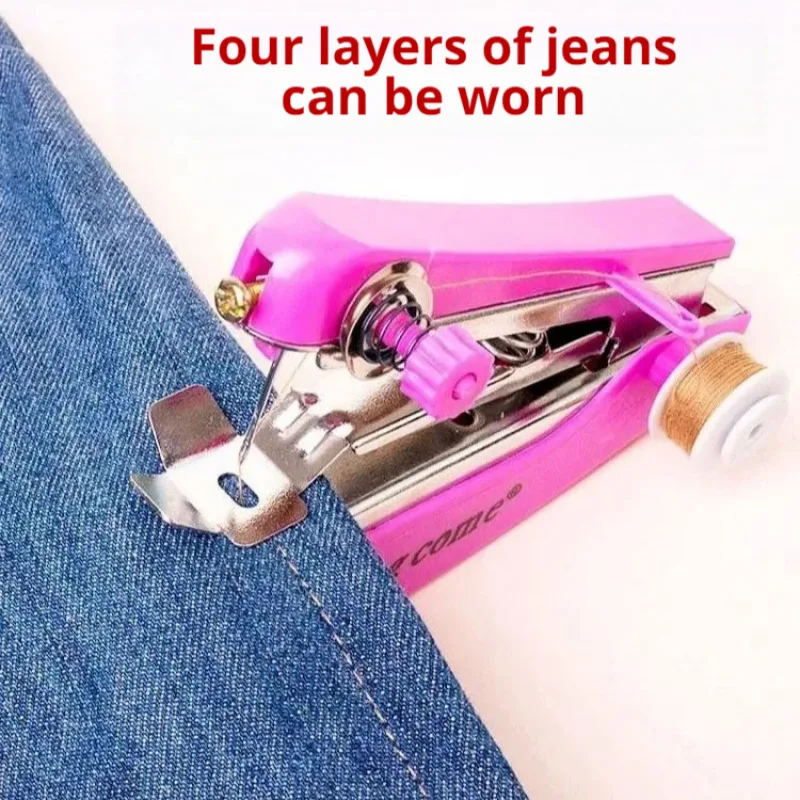 Portable Sewing Machine Mini Small Sewing Machine Outdoor Travel Portable Small Sewing Machine