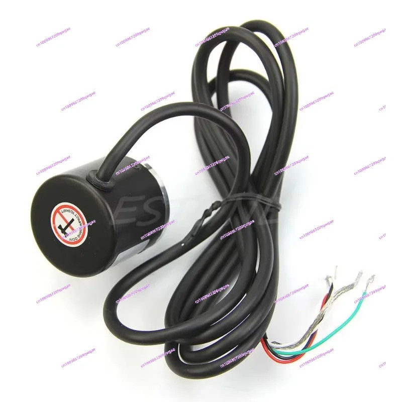 Incremental rotary encoder 5-24V DC encoder 360/600 P/R photoelectric incremental rotary AB two-phase 6mm shaft
