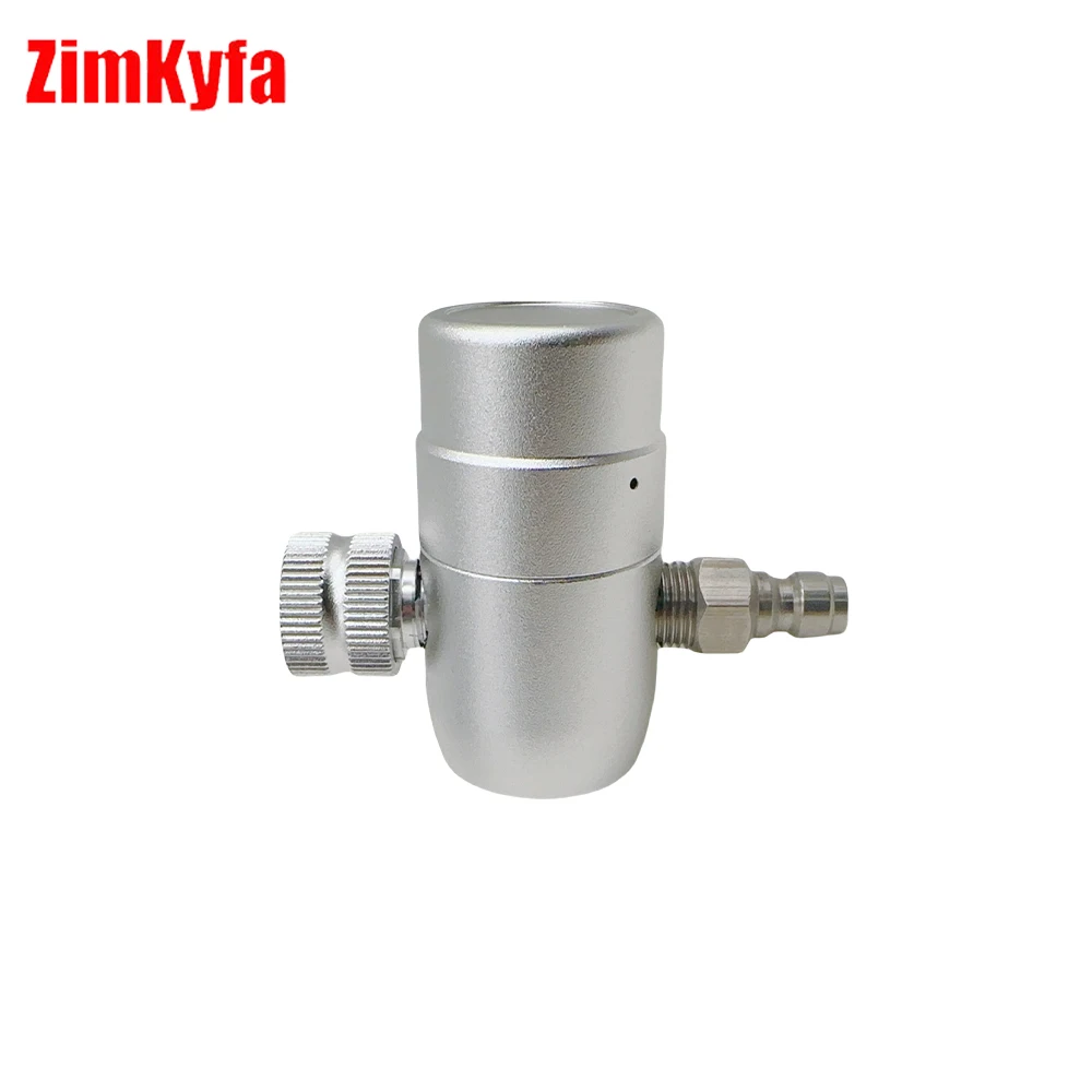 Whipped Cream Pressure Regulator Valves with M11 Threads and 8mm Male Quick Disonnect For N2O 0.95L Cans