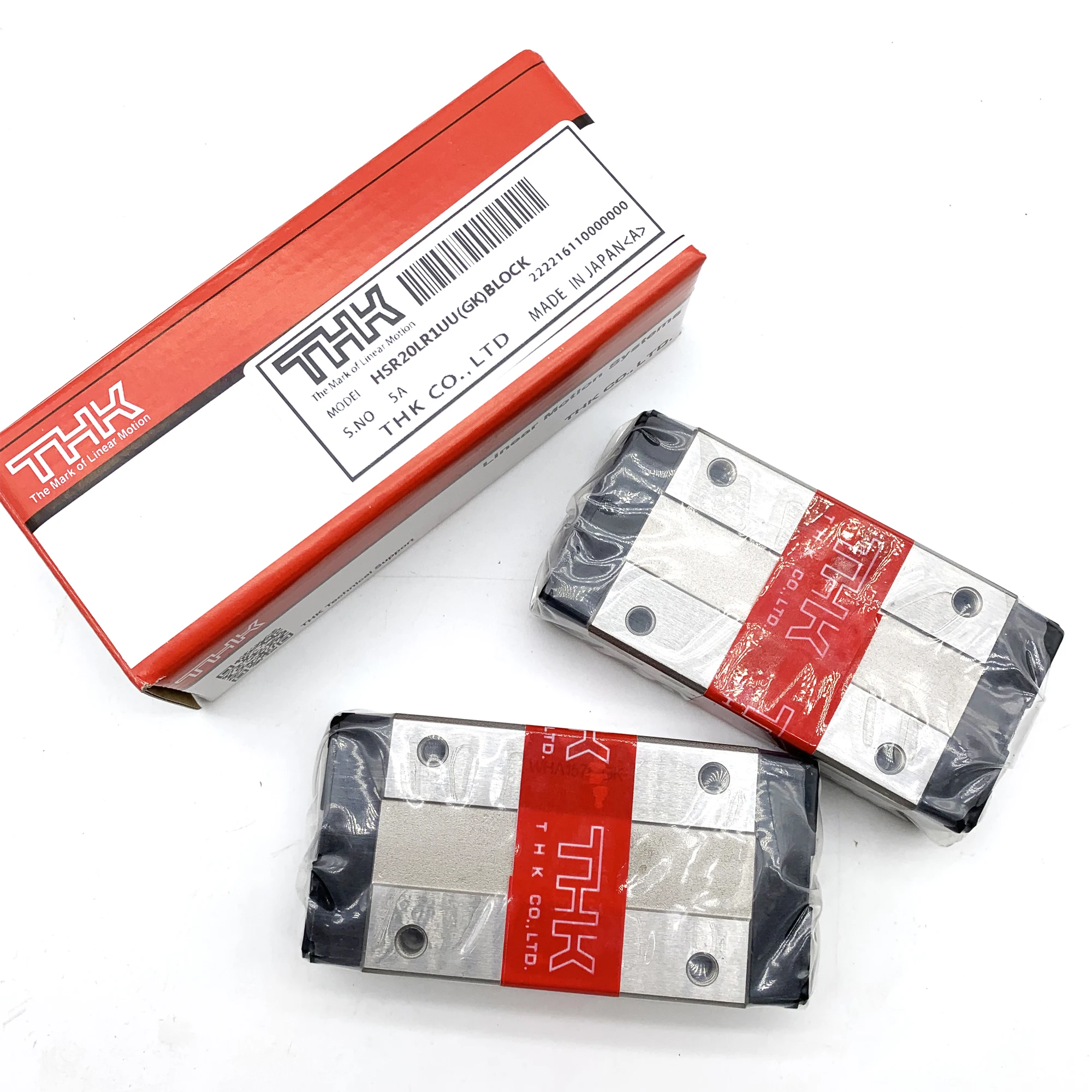 

THK HSR20LR HSR 20LR HSR20 HSR20LR1UU/SS GK Оригинальный блок-каретка Линейная направляющая Слайдер для 3D-принтеров