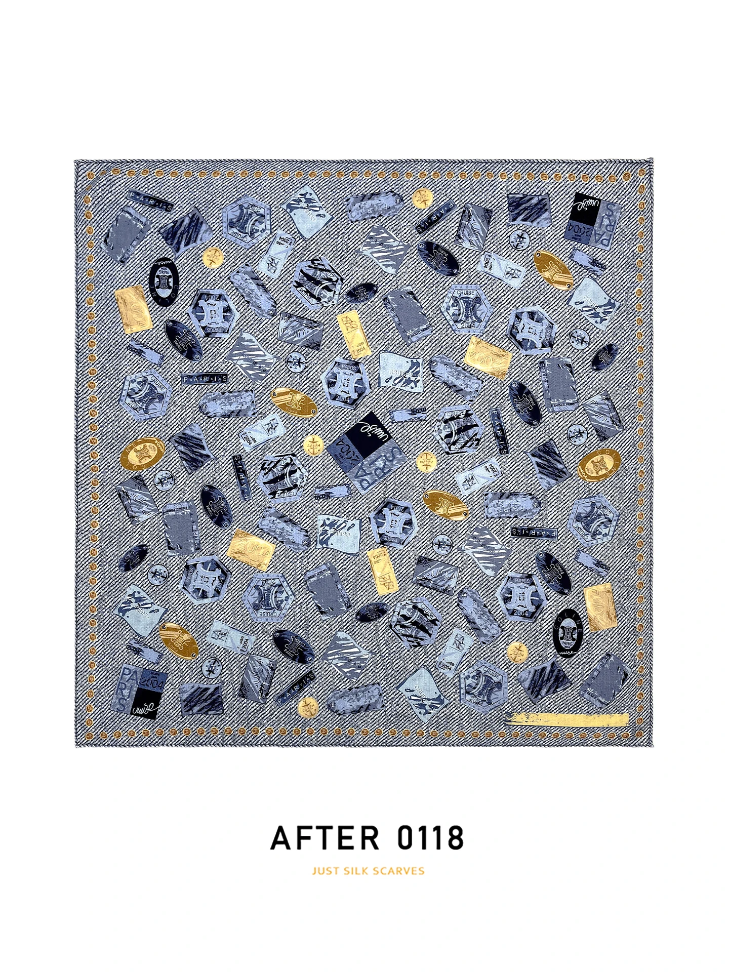 ファッショナブルな通勤スタイルウールスカーフ女性用ネックラップ冬春秋季節限定多用途英国スタイル幾何学模様