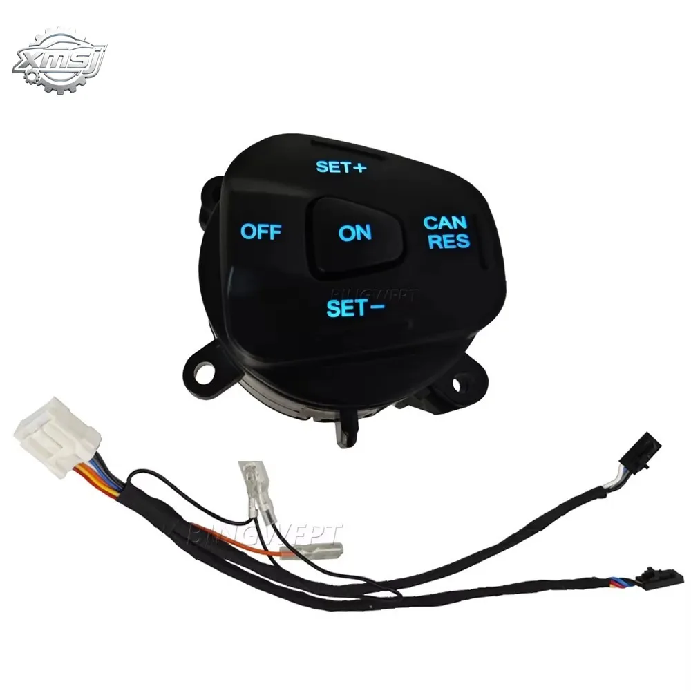 

Botón interruptor Control crucero l volante alta calidad con cable para Ford Fiesta MK7 MK8 Ecosport 2013-2015 ret