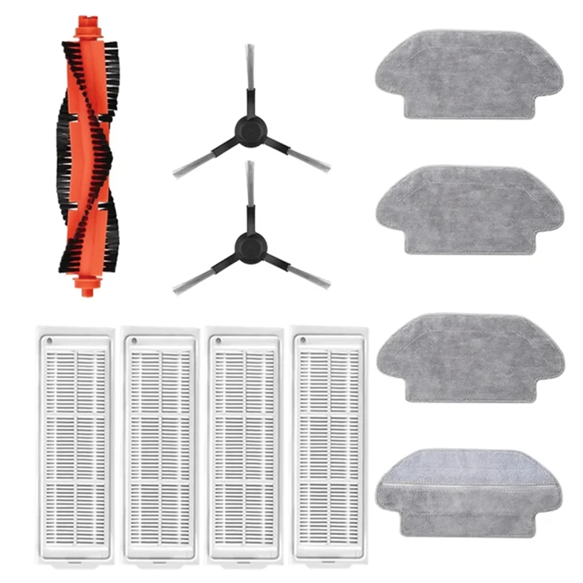 ل Xiaomi Mi روبوت مكنسة كهربائية الممسحة برو P STYTJ02YM جهاز آلي لتنظيف الأتربة فرشاة جانبية رئيسية فلتر Hepa ممسحة القماش الملحقات