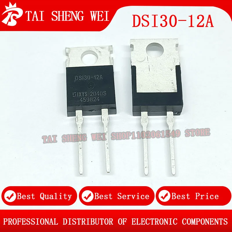 10pcs Brand new DSI30-12A TO-220 DSI30  fast recovery diode 30A 1200V brand new original