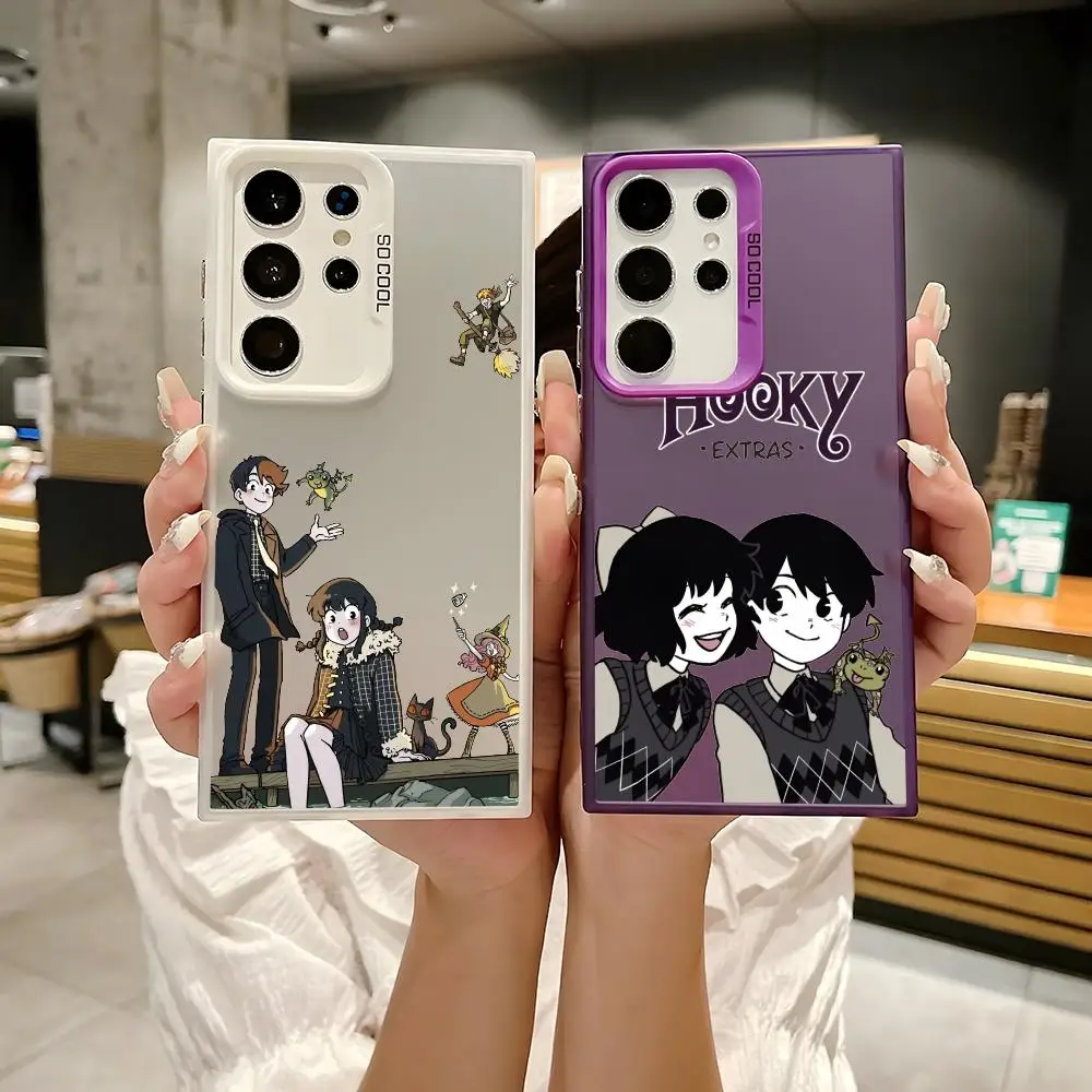 حافظة لهاتف سامسونج جالاكسي S25 Edge S24 S23 S22 S21 S20 Ultra Funda غطاء فضي من السيليكون