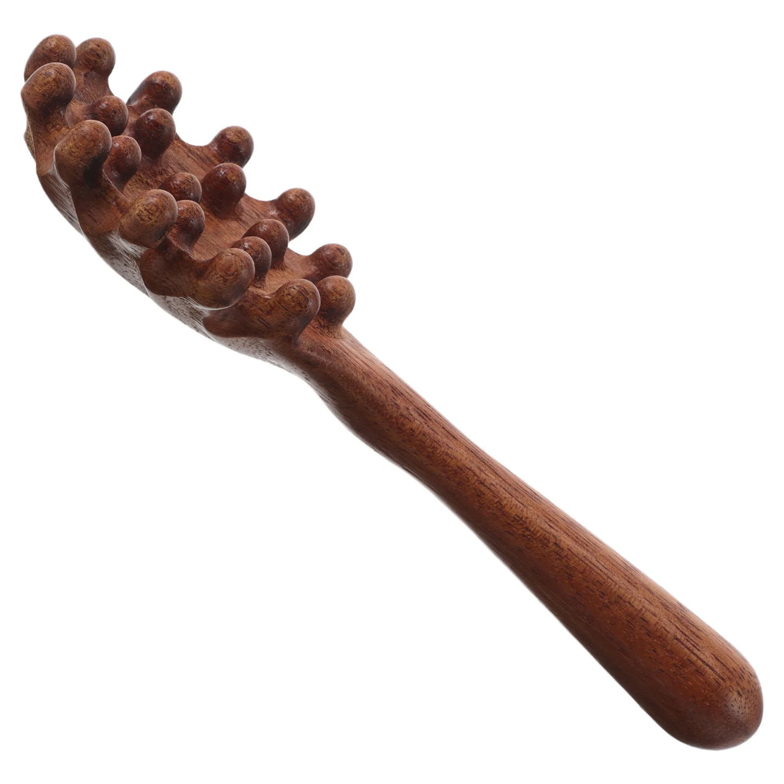 

Wooden Scalp Massager Comb with Ergonomic Handle Comfortable Grip for Self Massage Suitable for Wet Or Dry Hands Daily Care