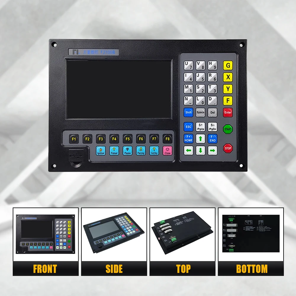 وحدة تحكم بالبلازما Fangling F2100B نظام CNC 2 محور نظام التحكم الرقمي بالبلازما نظام آلة قطع اللهب باستخدام الحاسب الآلي