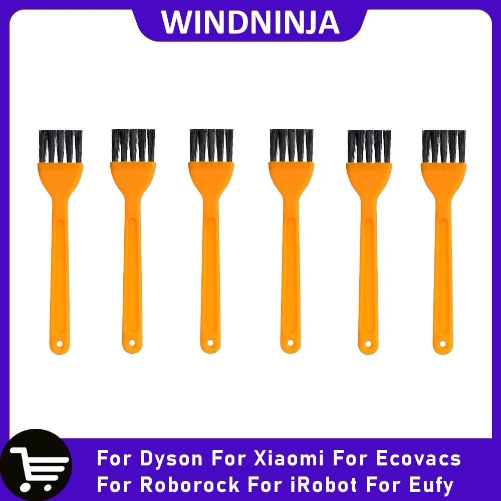 1/2/4/6/8pc peças de escova de limpeza para dyson v7 v8 v11 dc28 dc33 dc37 aspirador de pó escova macia peças de limpeza fenda escova de poeira