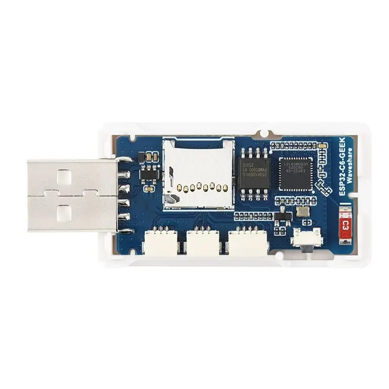 

Curated Collection ESP32-C6 GEEK Development Board 16MB Flash 1.14 Inch 65K Color LCD Wi-Fi 6 BLE 5 For ESP32-C6 Wifi6/Bluetooth