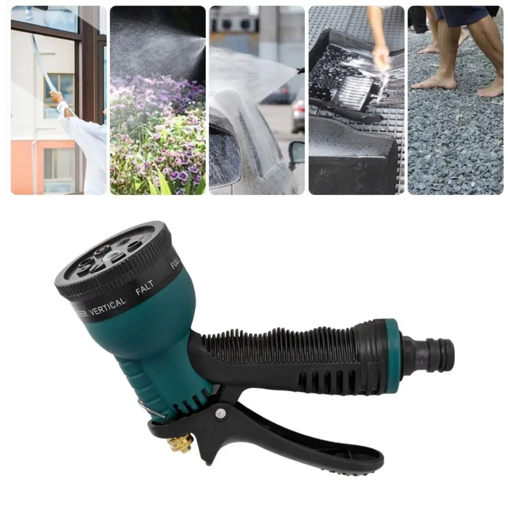 8 Mode Water Gun Hose Nozzle Sprinkle Tools High Pressure Garden Sprinkler Car Washing Household Watering Tool Home