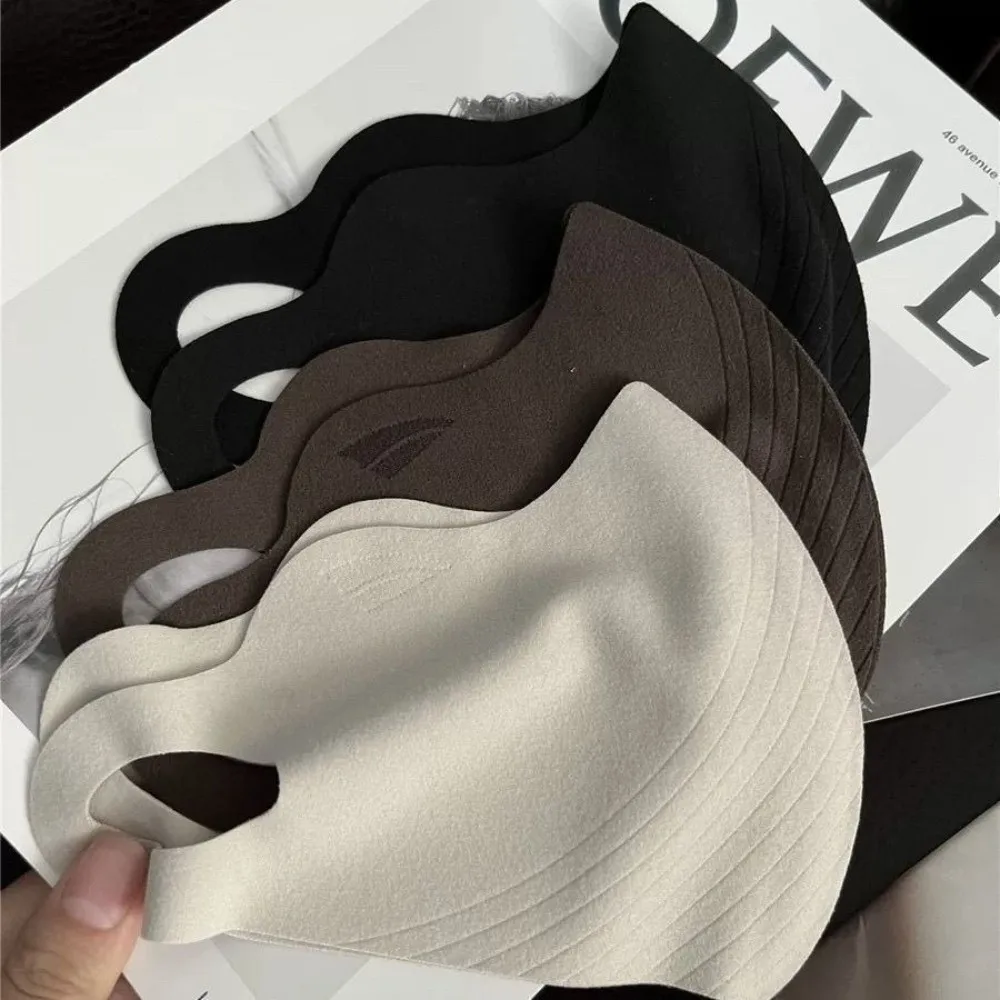 قناع وجه دافئ بتصميم قطعة واحدة، مادة دافئة، مريح لحماية الوجه، جماليات عالية المستوى، قطعة واحدة بدون خياطة #5