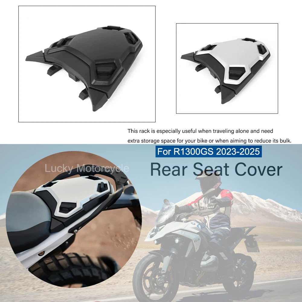 

Rear Seat Cover Pillion Passenger Seat Back Cover Fairing Cowl Luggage Rack For BMW R1300GS R 1300 GS 1300GS 2023 2024 2025