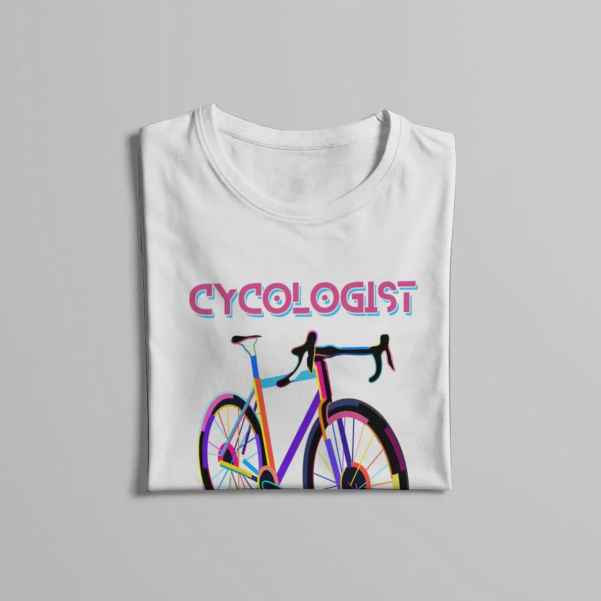 Cyclist Cycling Cycologist Colorful Classic Special TShirt Cycling Sport Mountain Bike Casual Polyester T Shirt Stuff For Adult