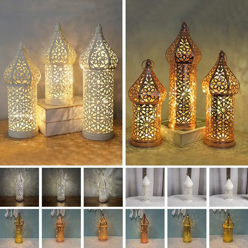 European Style Hollow Metal Candle Holder Iron LED Candelabra Hurricane Lamp Candelabra For Home Bedroom Living Room Art Decor