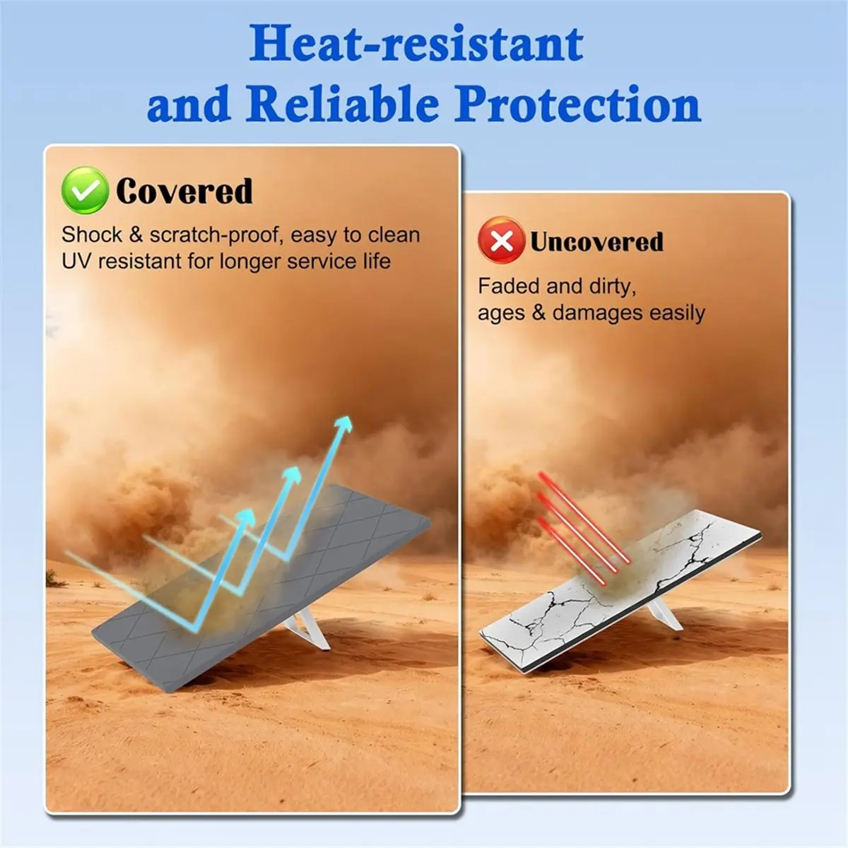 For Gen 3 Protective Case, Shockproof Silicone Protector Cover for Standard Satellite Dish, Waterproof