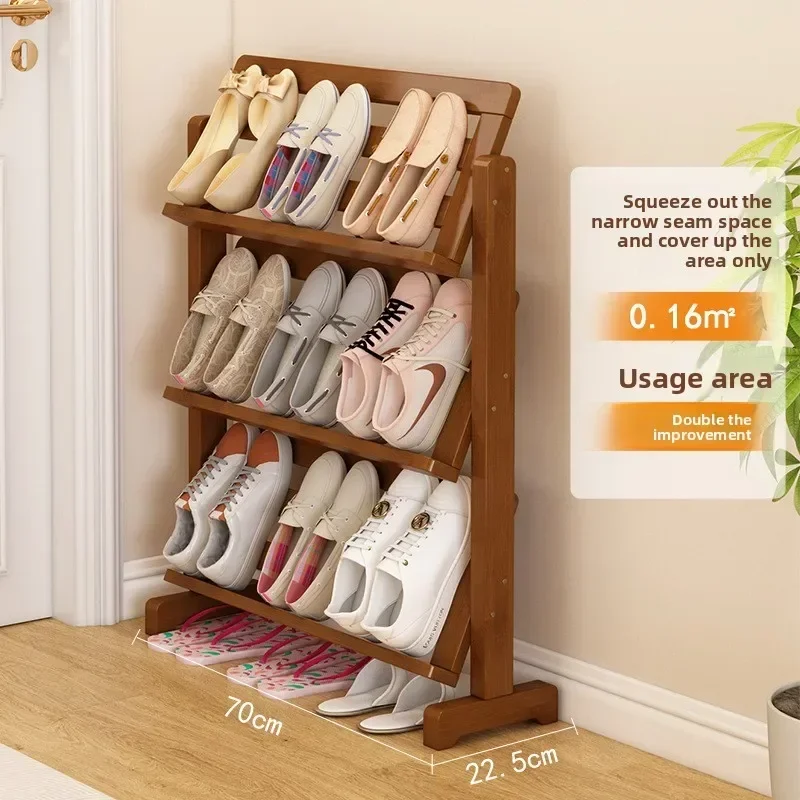 

Прочная узкая многоярусная обувница для небольшой квартиры, простая новая модель с большой вместимостью, обувница-стеллаж для книг.