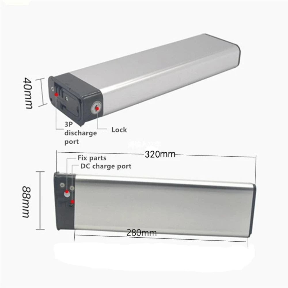 36V 7.8Ah 9.6Ah 10.4Ah Rechargeable Lithium Battery For HoldOn Q1 Glafit GFR-01 GFR-02 Foldable Bike Replacement Battery.