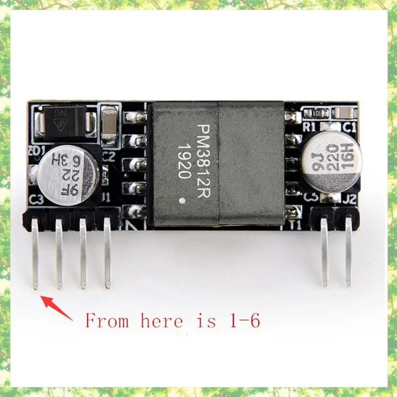 Módulo POE Smart-4X DP1435 5V 2.4A IEEE802.3Af sin capacitancia compatible con módulo POE de 100M 1000M