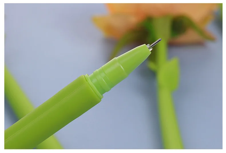 1-teiliger Lytwtw's süßer Kawaii-Gelstift mit Rosenblüten, für Büro, Schulbedarf, Schreibwaren, kreativ, süß, hübsch, weicher Stift – Detail 5