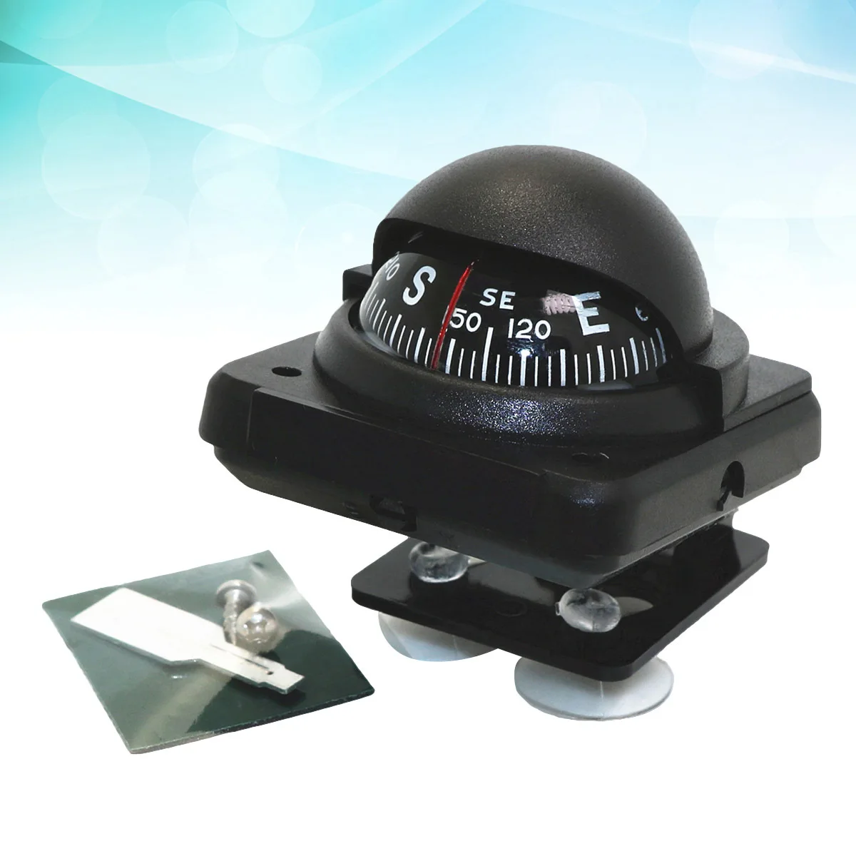 

Car Compass Navigation, Reversible Magnetic Steel Design For Accurate Direction Pointing, Declination Adjustment,