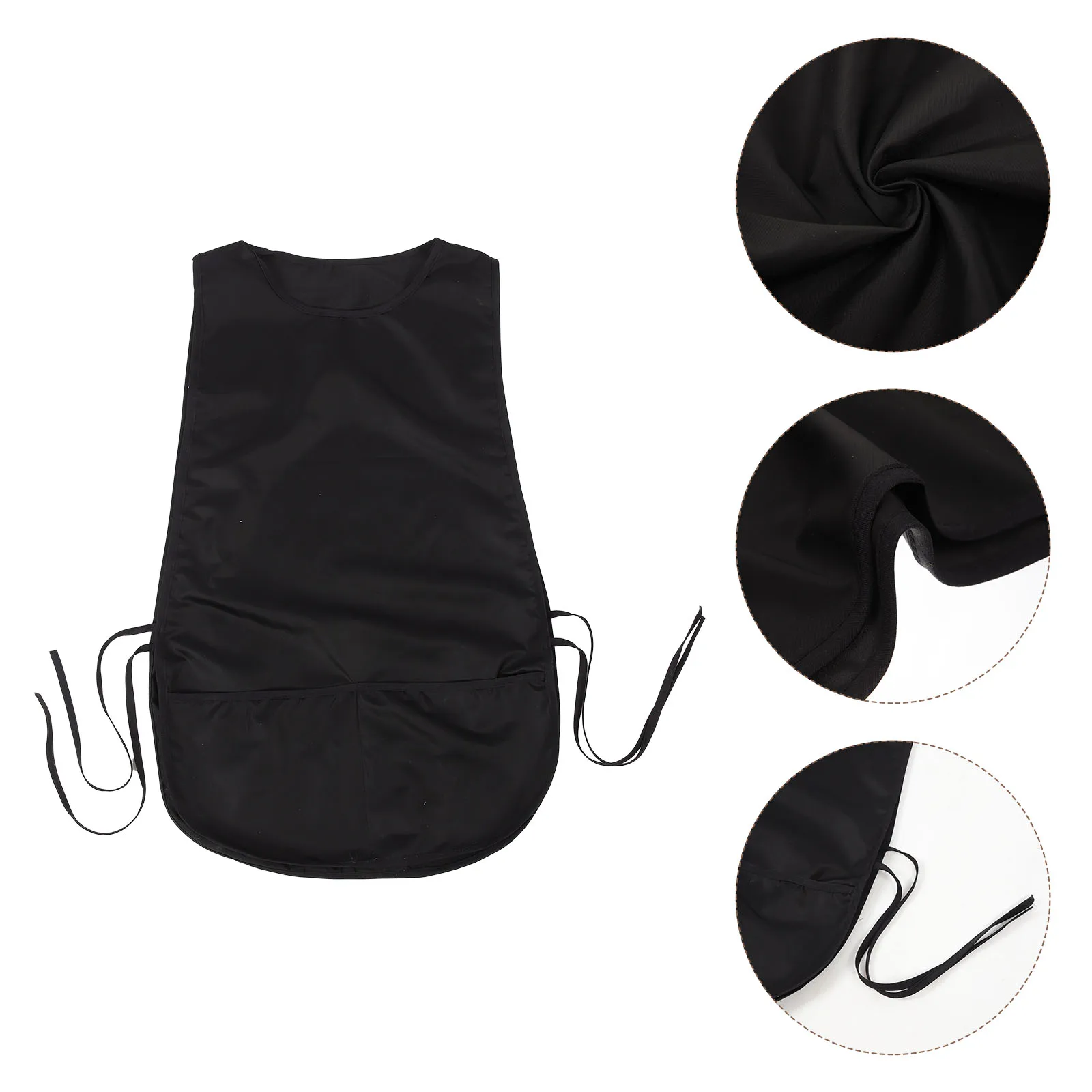 

Stylish Hairdresser Vest Professional Barber Apron Salon Stylist Durable Memory Fabric Stain Resistant for Women