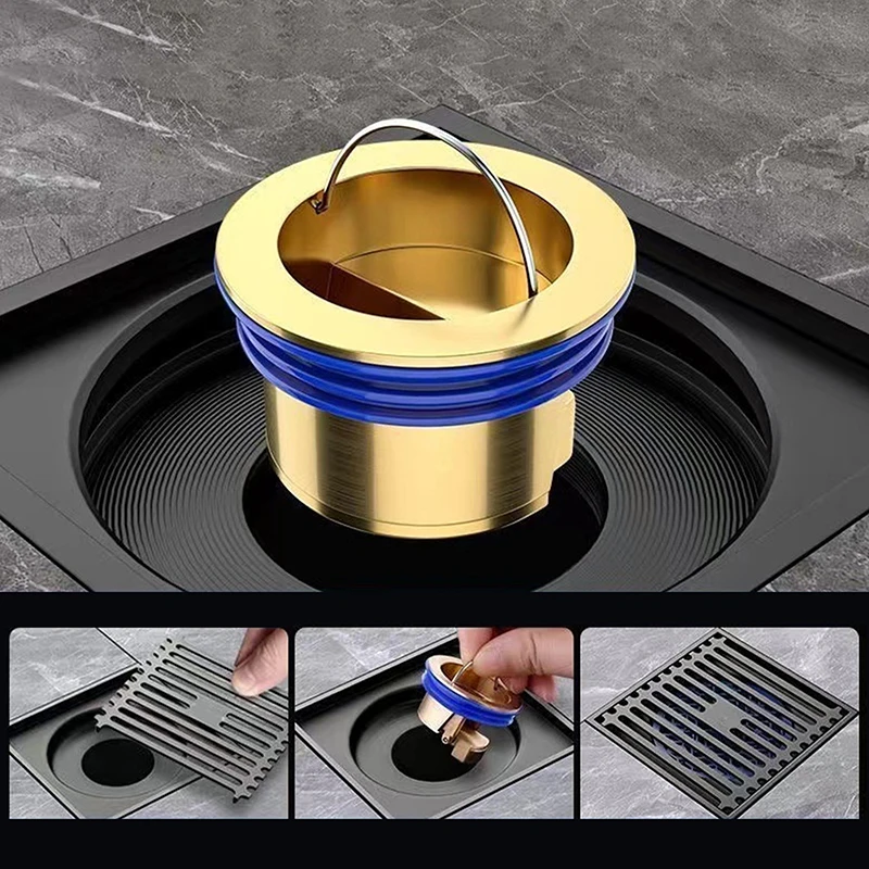 Quality Floor Drain Core Floor Shower Drain Stopper Insectproof Anti-odor Deodorization Toilet Kitchen Bathroom ToiletSewer
