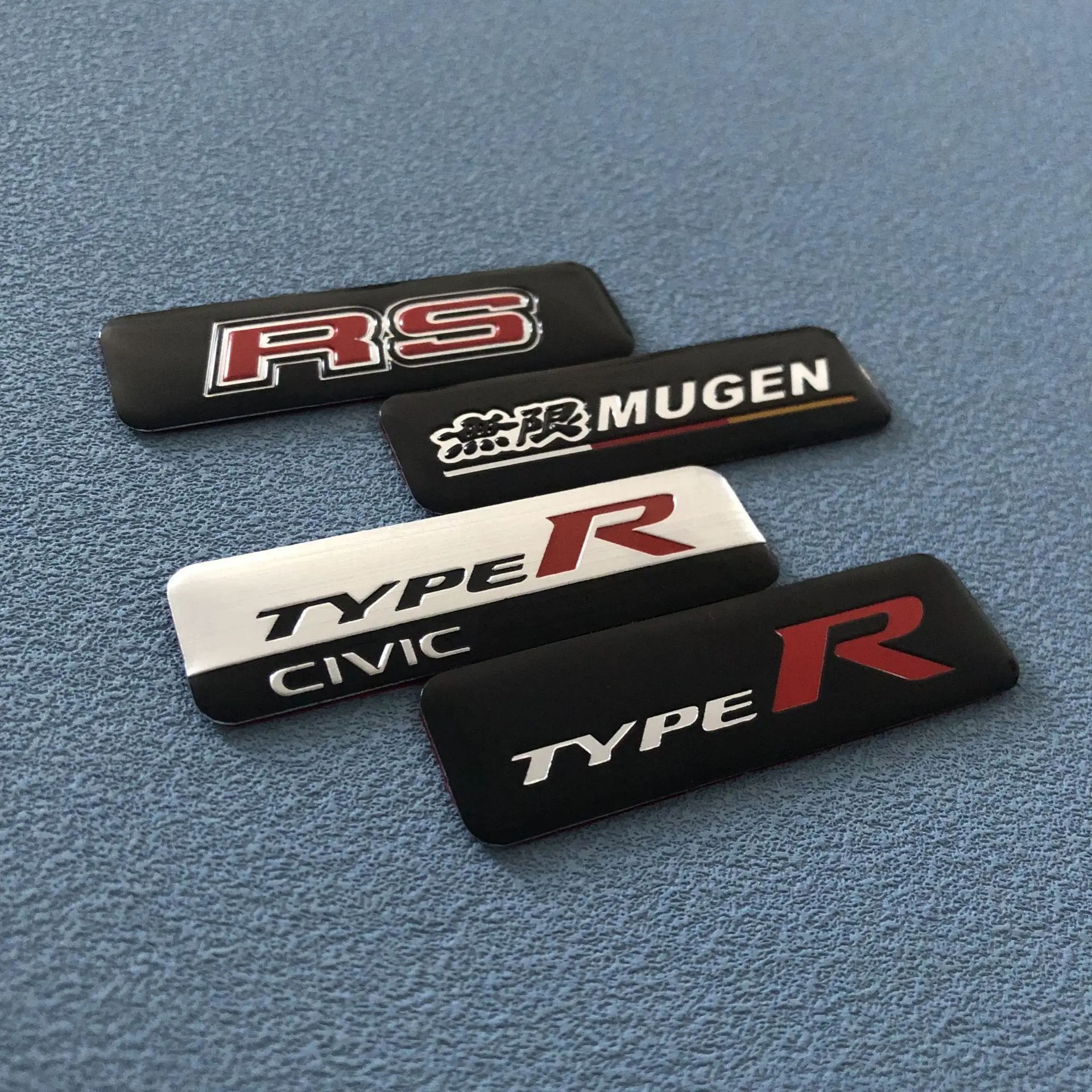 ملحقات ملصق شعار السيارة لسيارة Honda Civic FIT Accord Prelude CRV 5th City CRZ CRX Jazz HRV Pilot Mugen Insight Odyssey Veze