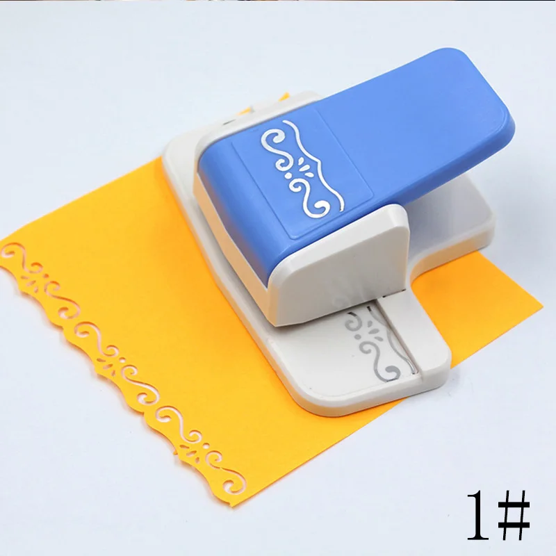 Punches Decorative Lace Edges Scroll Punch Embossing For Scrapbook Cards Easy To Operate  DIY Handcraft Tool