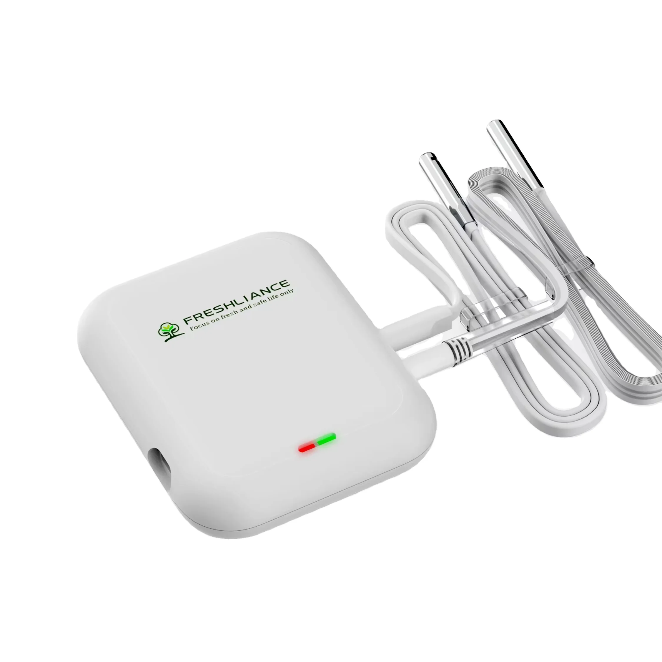 2PCS BlueTag TH10 Blue Tooth-Compatible Temperature Humidity Sensor Wireless Thermometer With Data Storage/Export