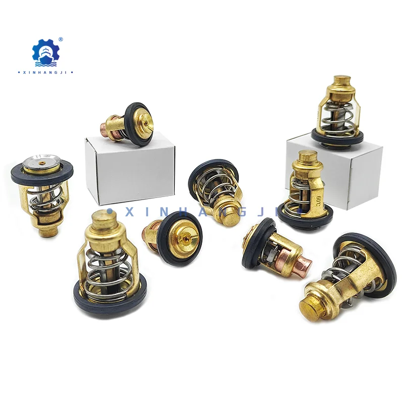 

Совершенно новый термостат для подвесных моторов Yamaha Hidea Parsun, Honda, аксессуары 6E5-12411-30 60V-12411 67F-12411-01 19300-ZV5-043