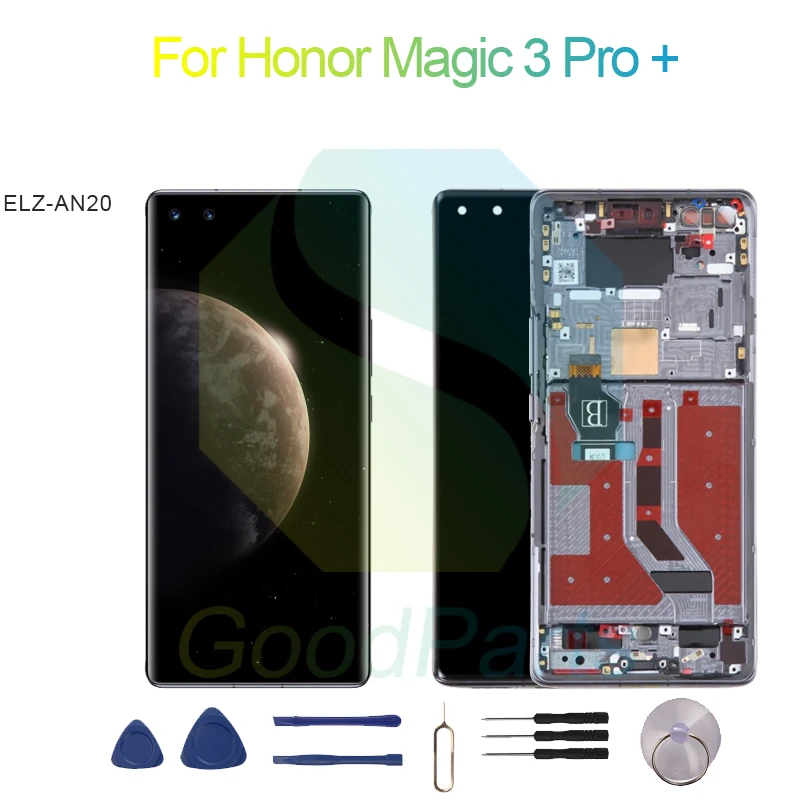 For Honor Magic 3 Pro + Screen Display Replacement 2722*1334 ELZ-AN20 Magic 3 Pro Plus LCD Touch Digitizer