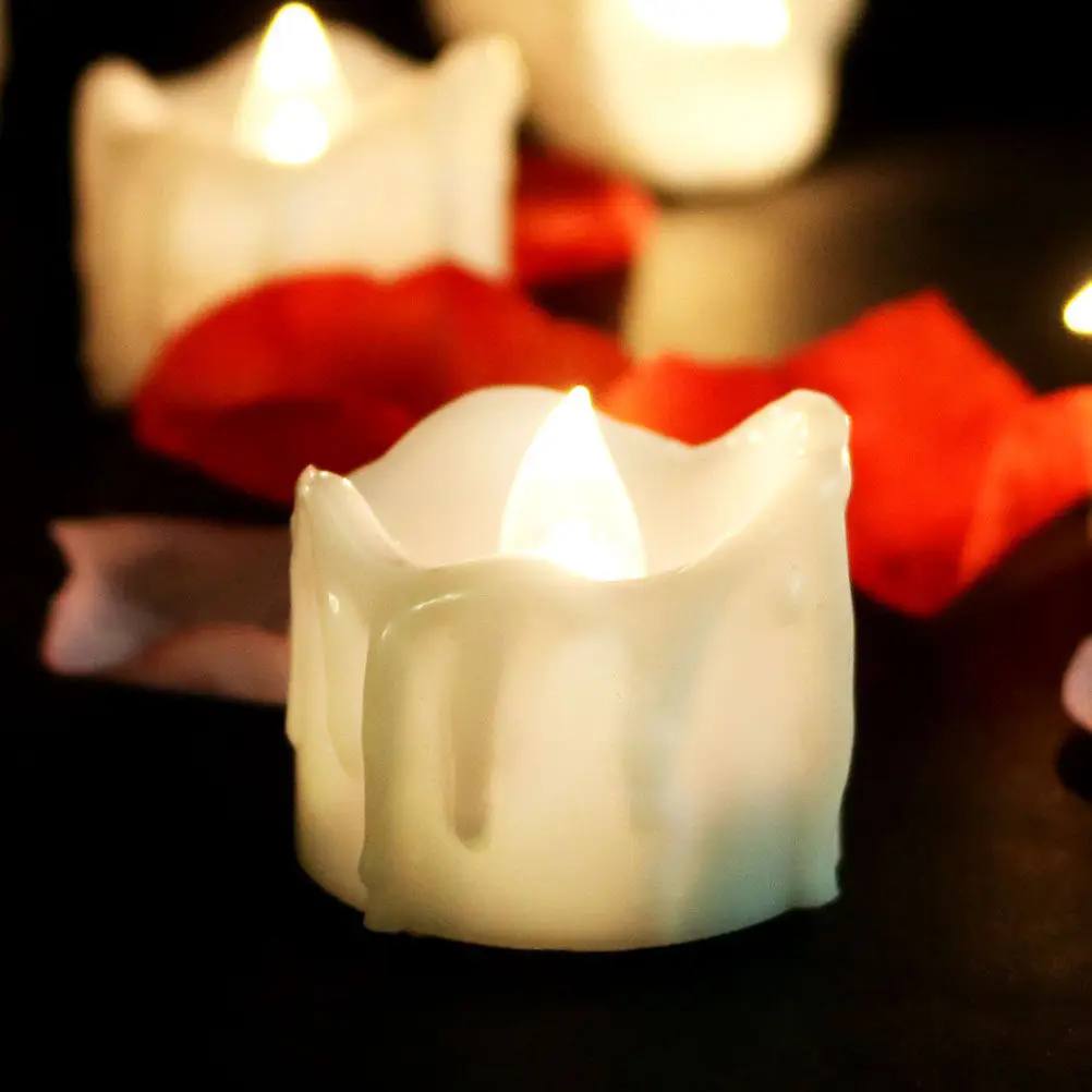 LED Clip-on Christmas Tree Lights 9pcs Warm White Holiday Decorative String Lights for Home Decoration
