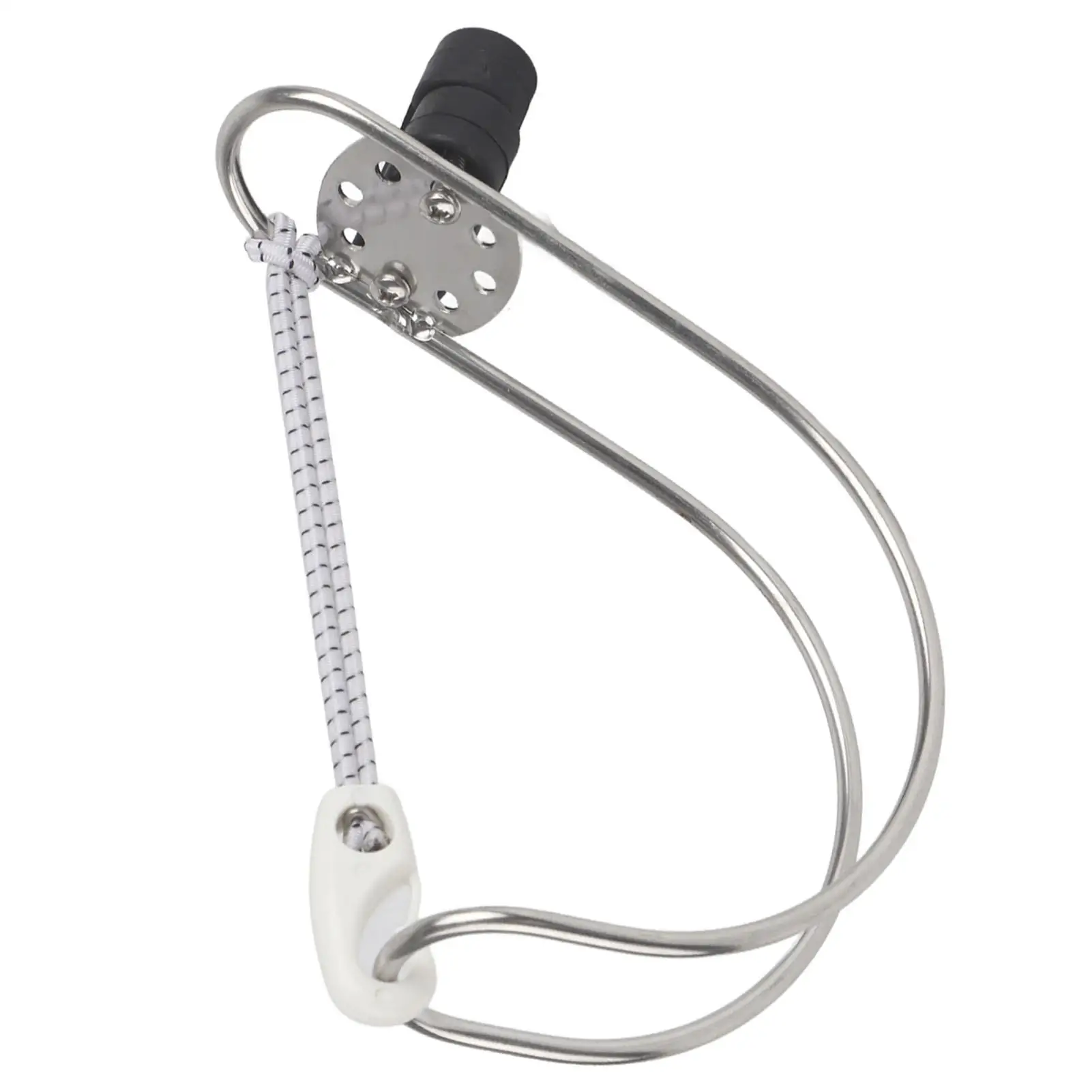 Stainless Steel 316 Lifebuoy Bracket - Adjustable, Rust-Resistant, Easy Install Holder for Boats