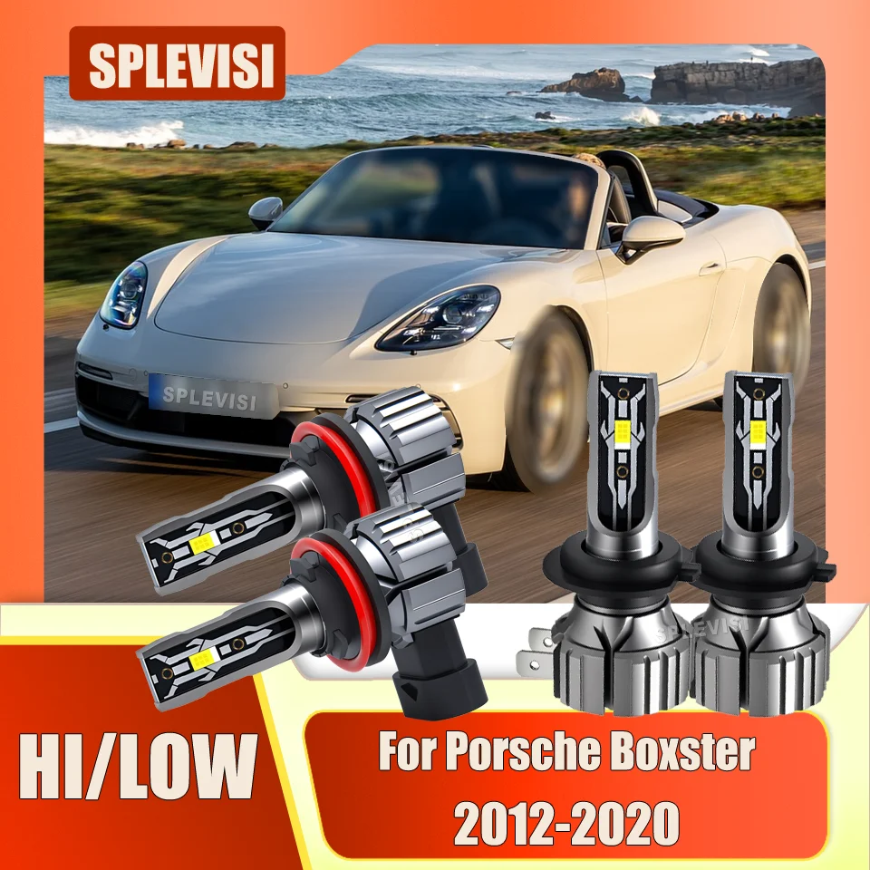 

IP68 Waterproof 12V Headlamp High H7 Low H11 Beam FOR Rainy For Porsche Boxster 2012 2013 2014 2015 2016 2017 2018 2019 2020
