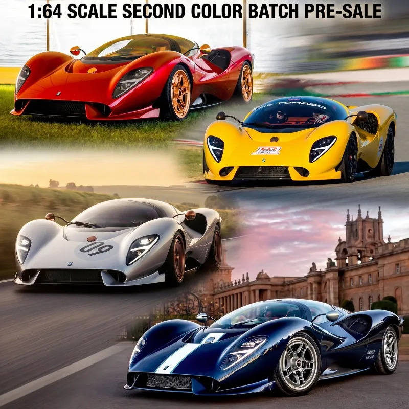 

De tomaso 1:64 Mirage P72 die-cast imitation alloy car model, a gift for friends on special occasions, an adult collection piece