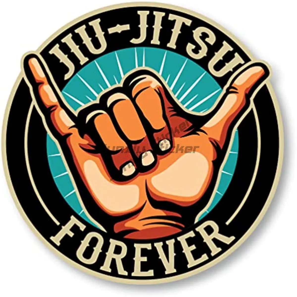 

Jiu Jitsu for Decorate Car Motorcycle Helmet Window Fridge Wall Decal Accessories