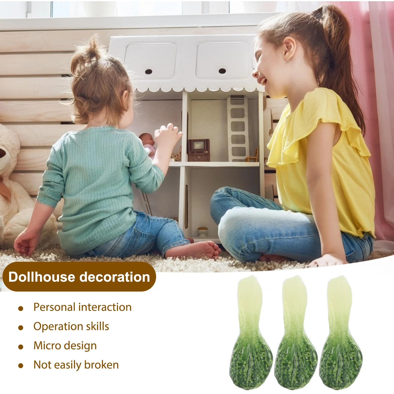 10 szt. Miniaturowe rekwizyty warzywne Sztuczne warzywa Akcesoria Elementy do rękodzieła DIY Dekoracje na przyjęcia kuchenne Symulowane warzywa