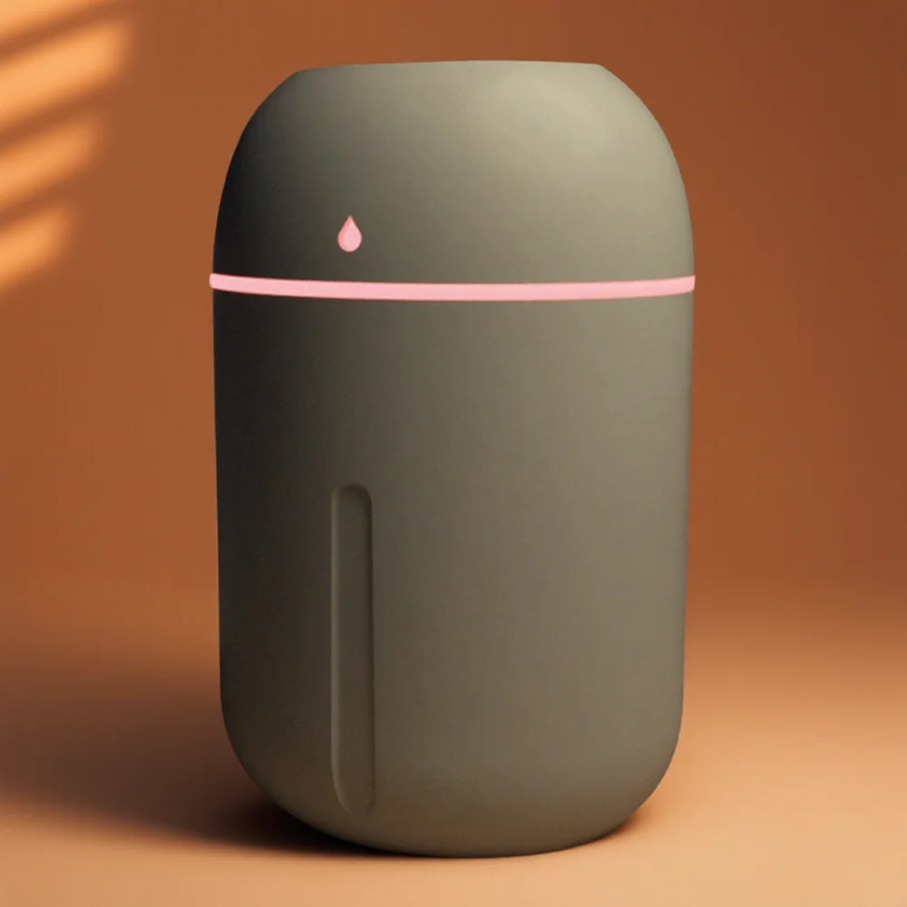 Mini humidificador USB de 330ml, niebla fría portátil para coche, dormitorio, oficina, viajes, aire seco Personal