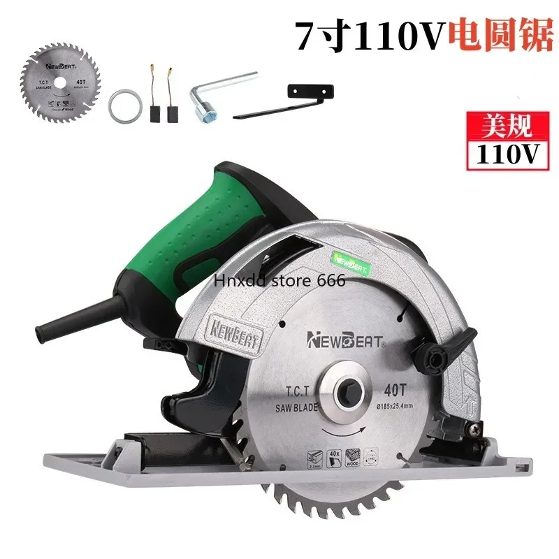 110V electric circular saw 7 inch multi-functional electric portable disc table saw marble cutting machine