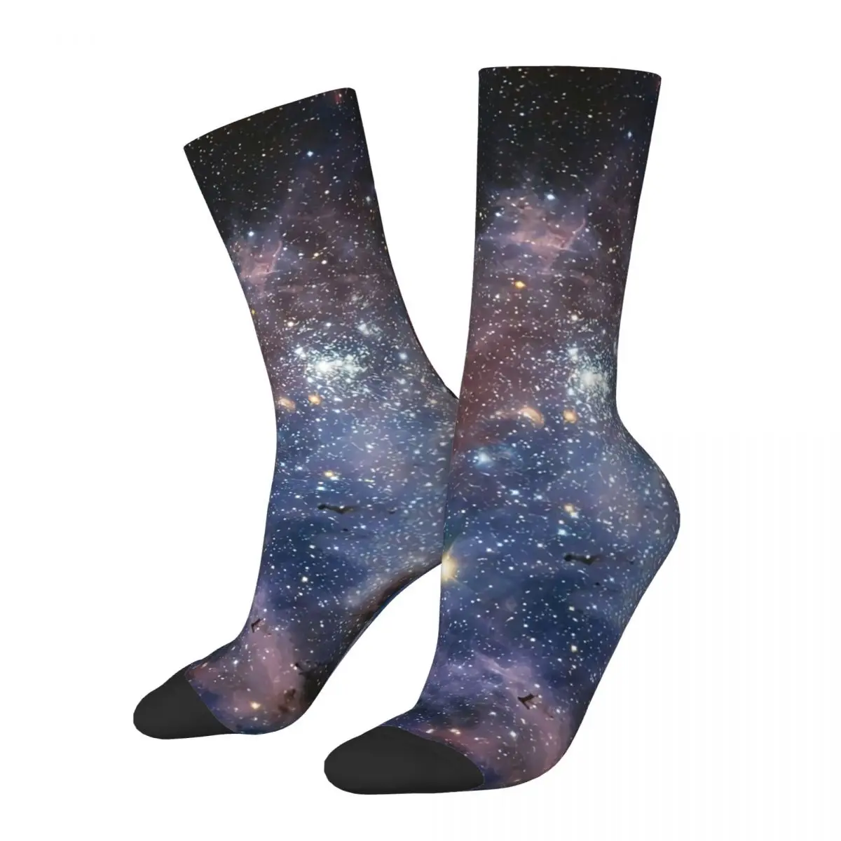 Happy Men's Socks Carina Nebula NGC 3372 Vintage Harajuku Zodiac Star Street Style Casual Crew Crazy Sock Gift Pattern Printed